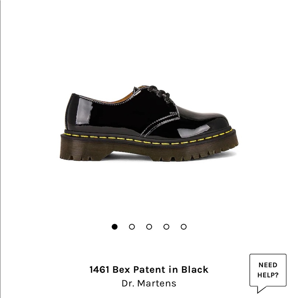 Doc Marten 1461 patent leather shoes